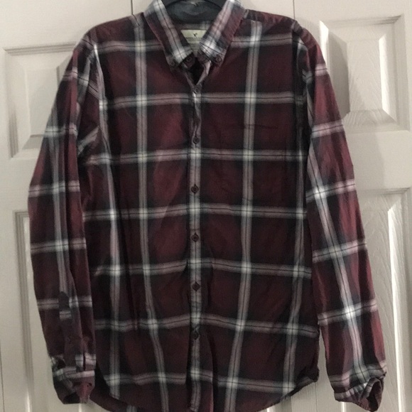American eagle plaid shirt - Picture 2 of 5